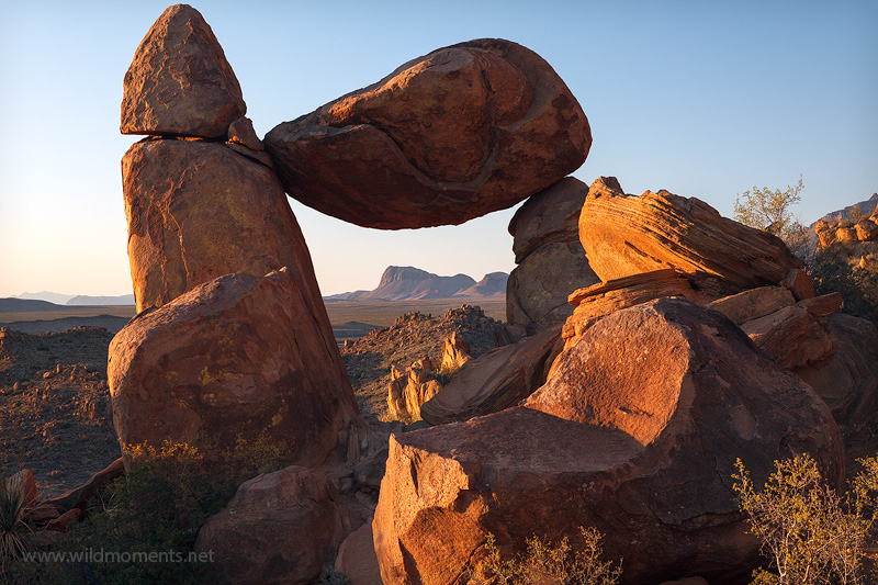 balanced rock big bend national park texas michael greene s