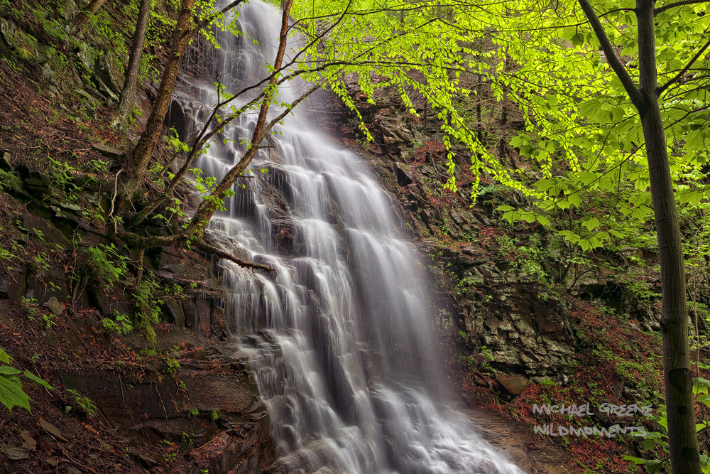 A rare view into the heart of 80-foot Angel Falls after heavy spring rains . Angel Falls located in the "endless mountains" is...
