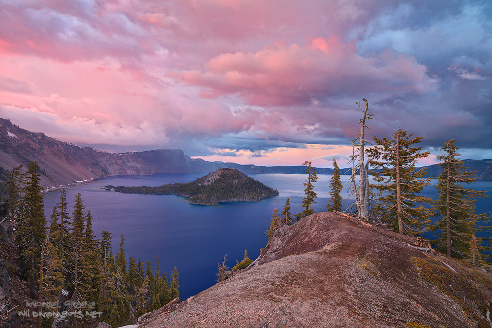 I only had one sunset and one view point to photograph during my first visit to his secluded national park in the southern OR...