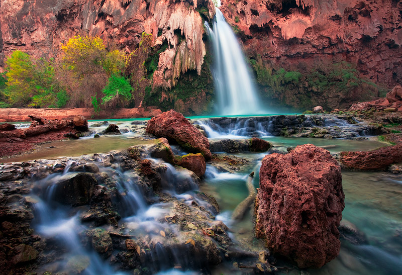 A cryptic display of rock and disheveled earth is testament to the flash flood that devastated Havasupai Canyon in 2009, so much...