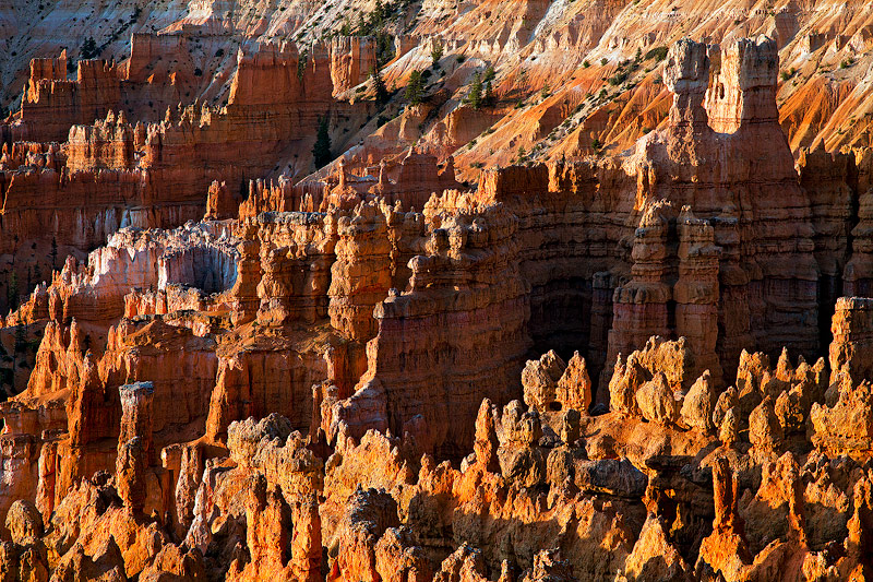 Clusters of hoodoos make up an area called Silent City in Bryce Canyon National Park, UT. This scene was taken&nbsp;just after...